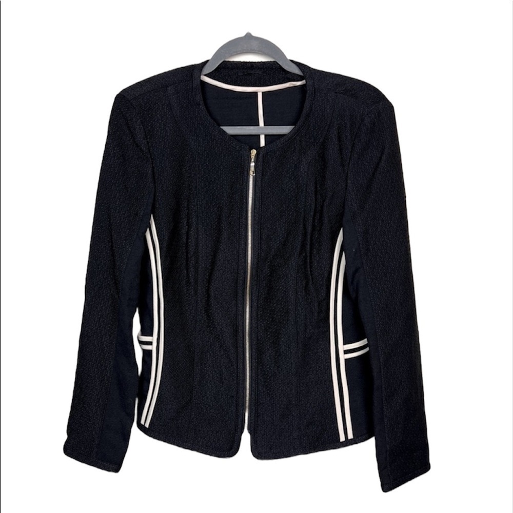 🎁 BASLER  Zip Up Jacket / Blazer Office Work Black